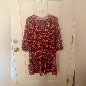 Ann Taylor paisley dress size S